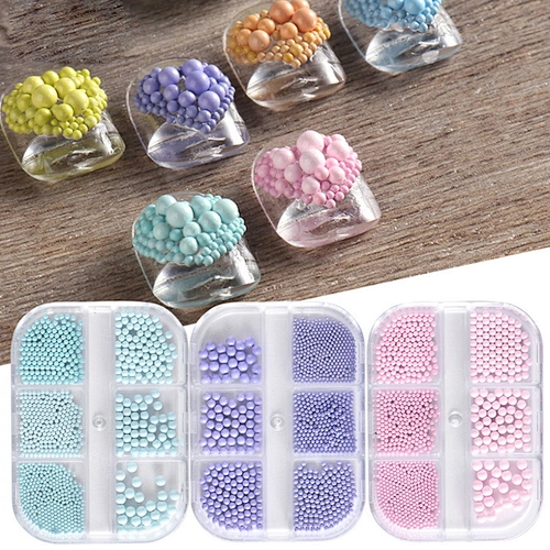 6 Grids Shimmer Pearls