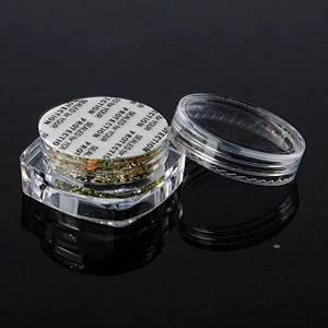 6 Grids Reflective Nail Sequins
