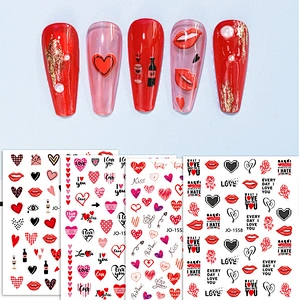 Valentine's Day Nail Stickers
