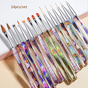 Ribbon Nail Art Brush Set
