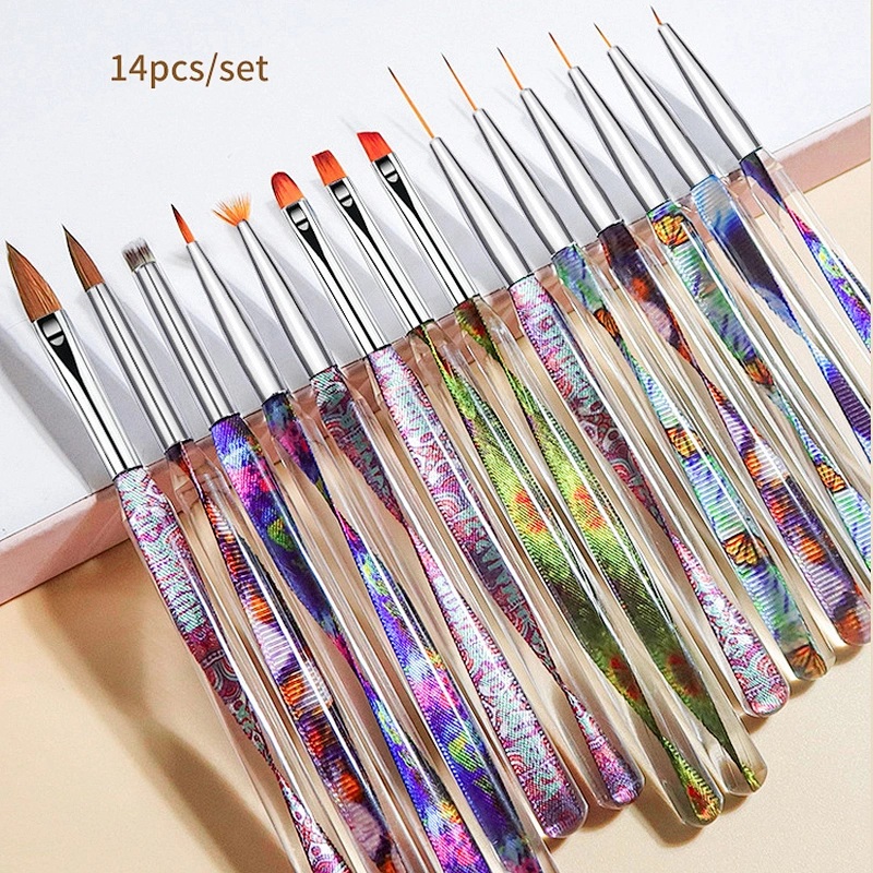 Ribbon Nail Art Brush Set