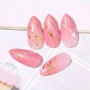 Striped Nail Stickers