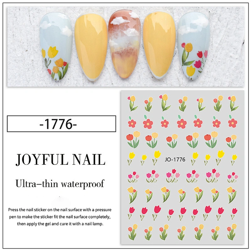 Tulip Floral & Plants Nail Stickers