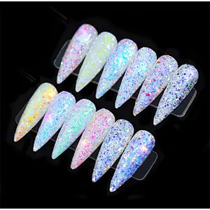 12 Color Strobe Diamond Scallion Powder
