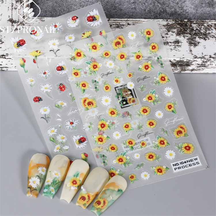 Plant Nail Stickers