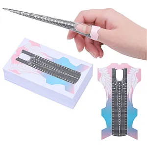 100PCS Extension Butterfly Nail  Form