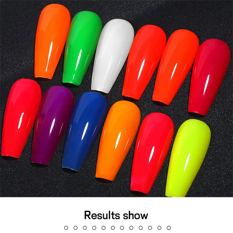 12 Color Sugar Phosphor Halo dye Powder
