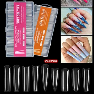 3XL Full Cover Nail Tips