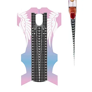 100PCS Extension Butterfly Nail  Form