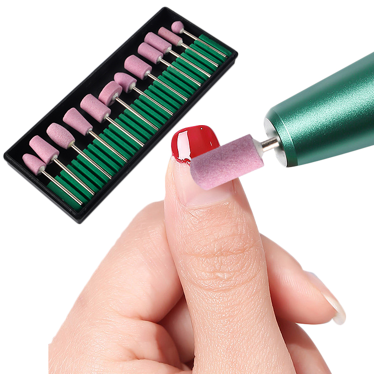 Nail Drill Polishing Bits Set