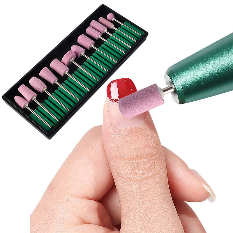 Nail Drill Polishing Bits Set