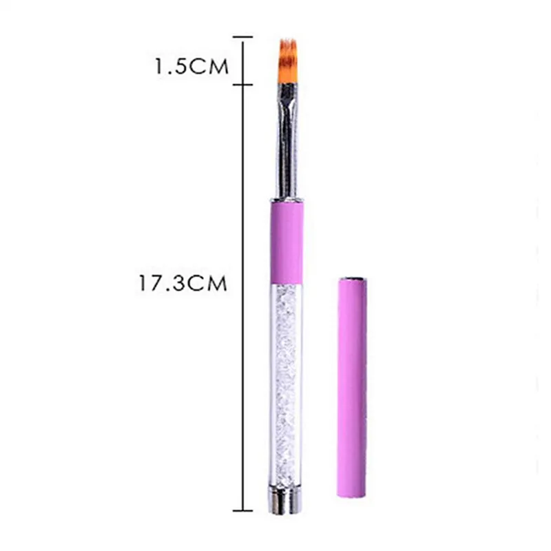 french tip nail brush , french manicure nail brush , french nail brush