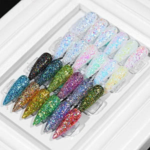 12 Color Strobe Diamond Scallion Powder