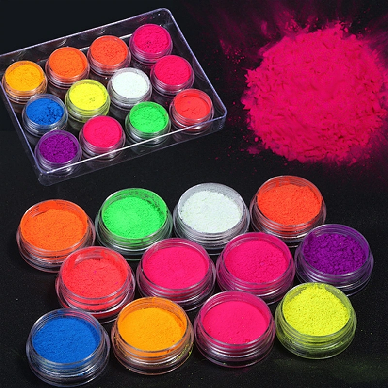 12 Color Sugar Phosphor Halo dye Powder