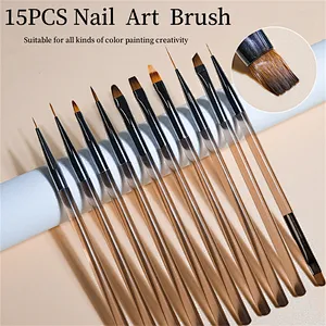 15/9 PCS  Painting Kit Nail Art Brushes