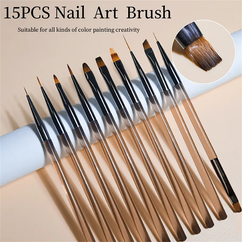 15/9 PCS  Painting Kit Nail Art Brushes