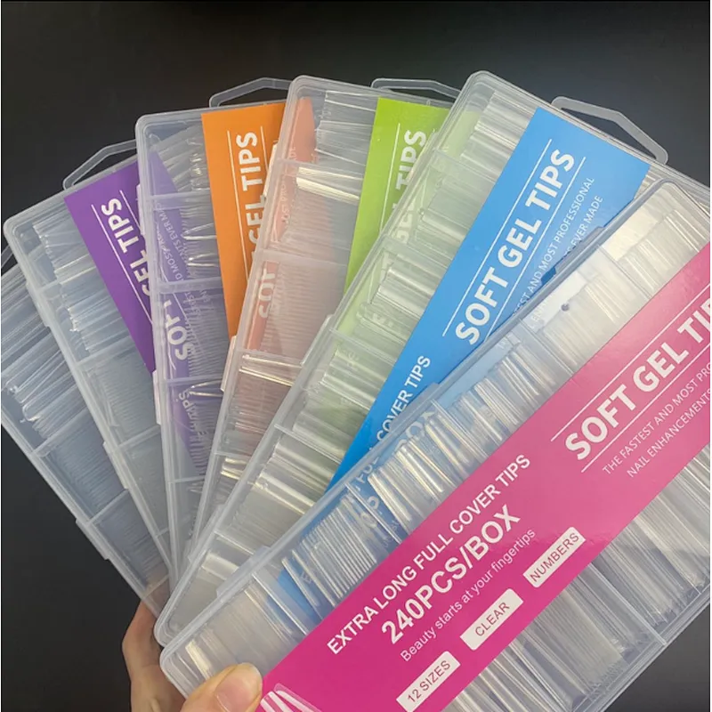 3XL Full Cover Nail Tips