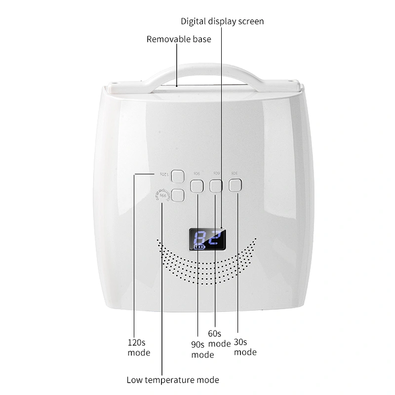 48W Wireless Nail LED Lamp