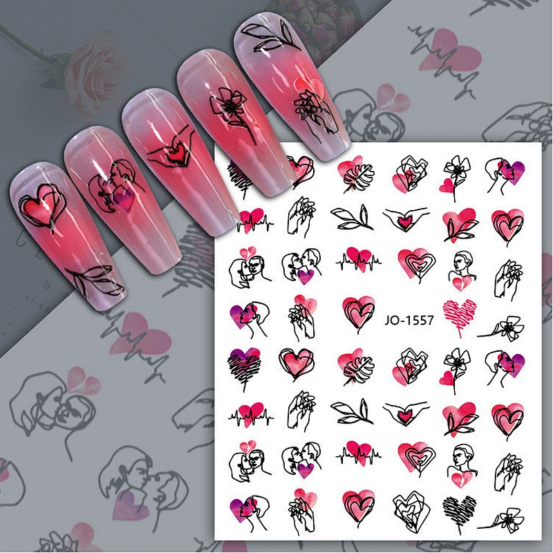 Valentine's Day Nail Stickers