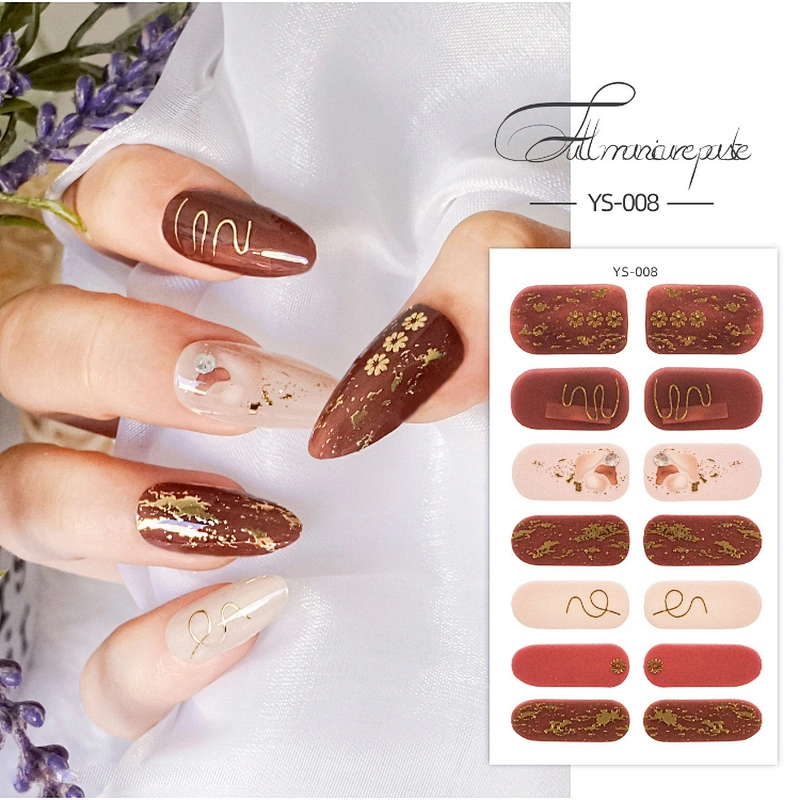 Japanese Cute Little Fresh Flowers Nail Stickers