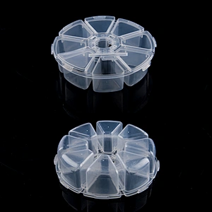 8 Grids Nail Jewerly Box