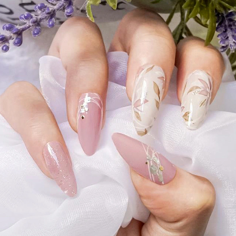 Japanese Cute Little Fresh Flowers Nail Stickers