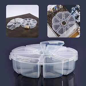 8 Grids Nail Jewerly Box