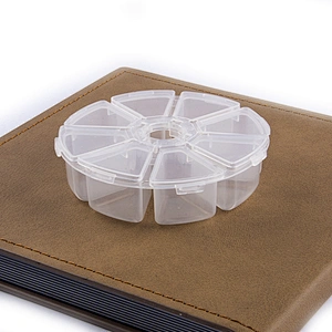 8 Grids Nail Jewerly Box