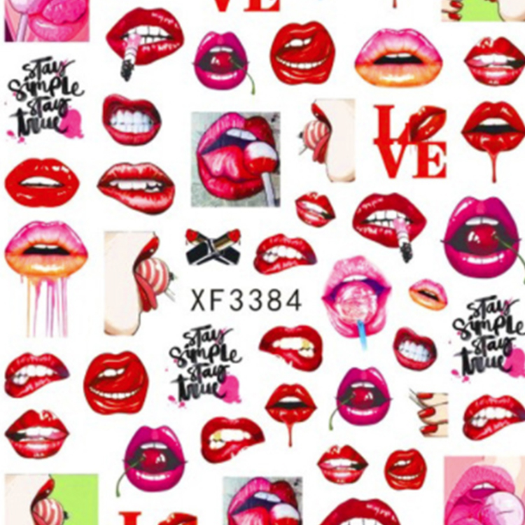 Valentine's Day Nail Stickers