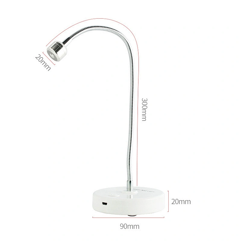 3W Mini Wireless Nail LED Lamp