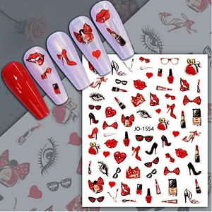 Valentine's Day Nail Stickers