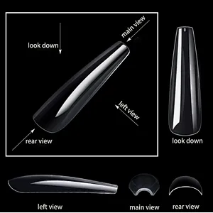3XL Full Cover Nail Tips