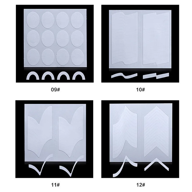 Smile Tip Guides Sticker(48PCS/set)