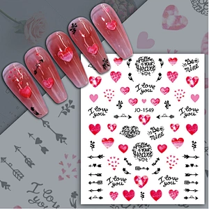 Valentine's Day Nail Stickers