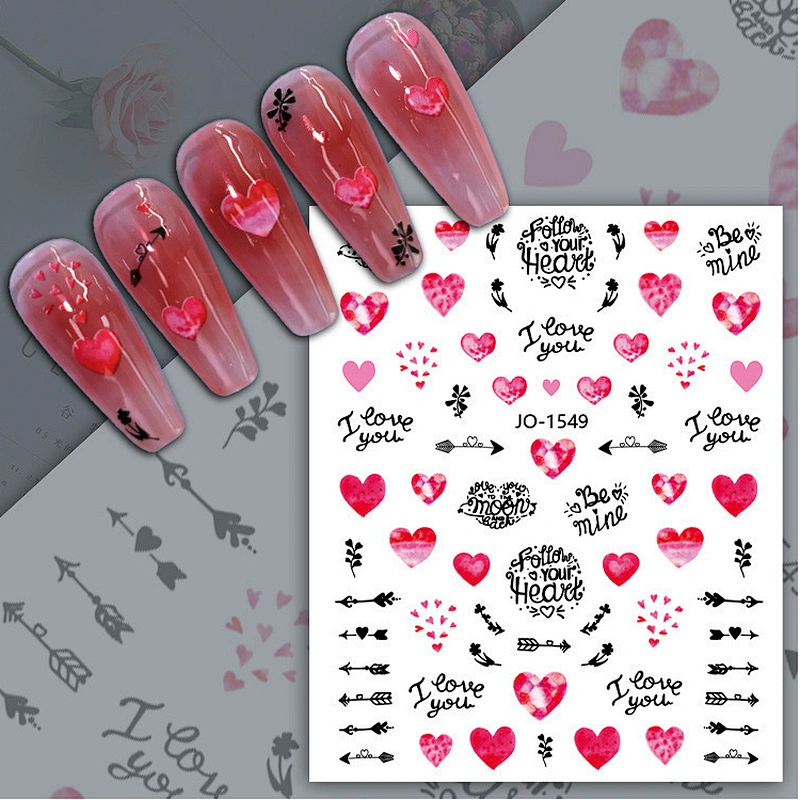 Valentine's Day Nail Stickers