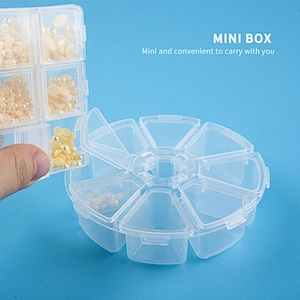 8 Grids Nail Jewerly Box