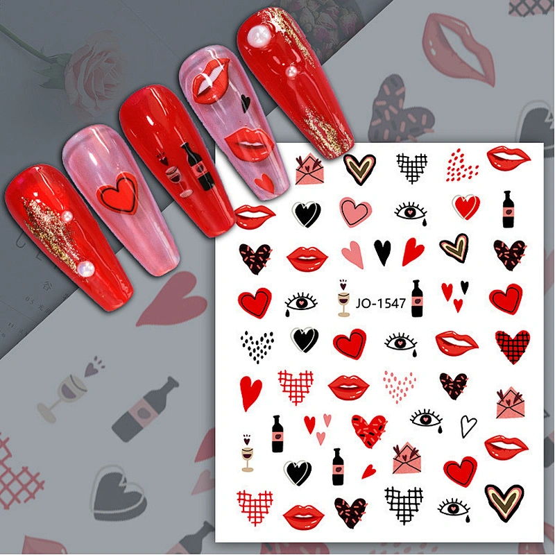 Valentine's Day Nail Stickers