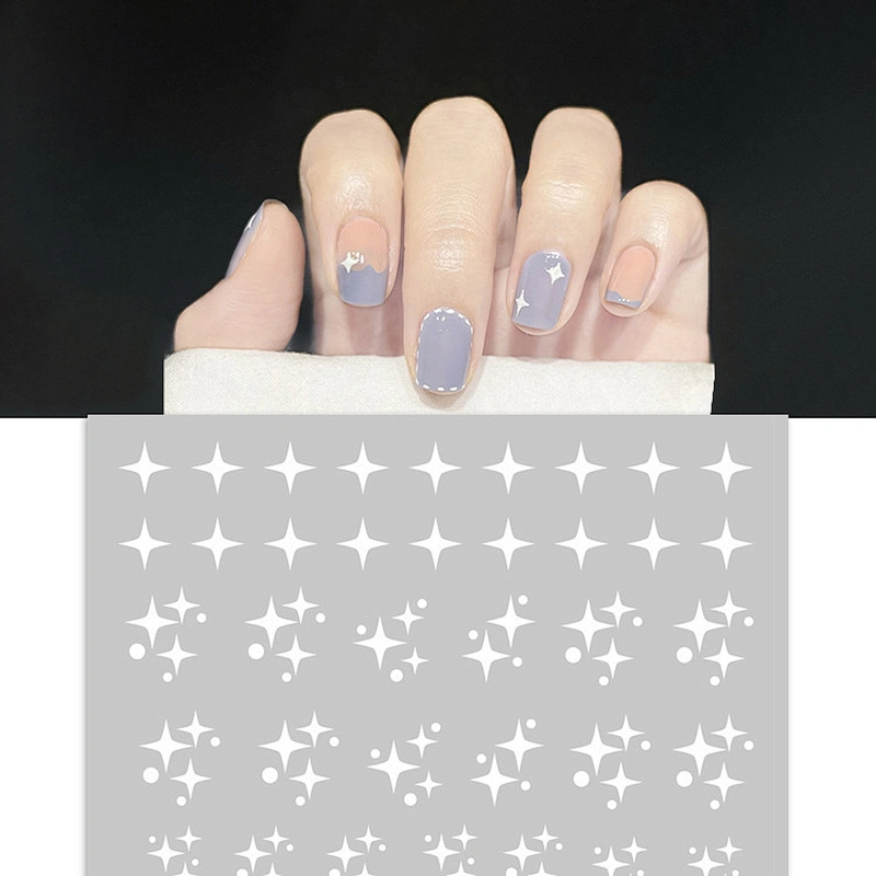 Dreamy Cloud/Moon/Stars/Shooting stars/Rainbow of Hearts Nail Stickers