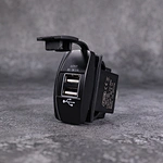 Power Up Your USB Devices with DAMAVO YM1125 Embedded Ear Installation Vehicle Charger