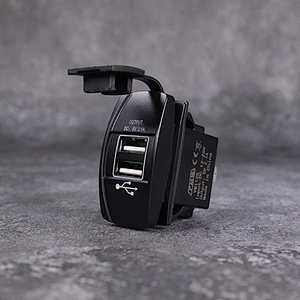 Power Up Your USB Devices with DAMAVO YM1125 Embedded Ear Installation Vehicle Charger