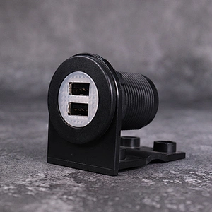 DAMAVO 12V Caravan USB socket customized panel mount with holder
