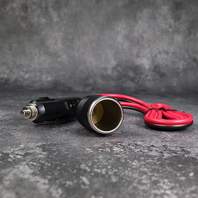 DAMAVO cable de extensión del encendedor de cigarrillos Cables de alimentación de 12 V CC