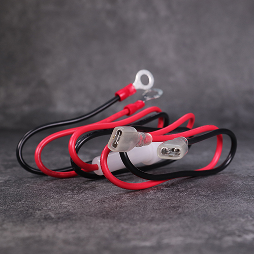DAMAVO USB kabel charger mobil DC wire harness menyatu 12V 18AWG