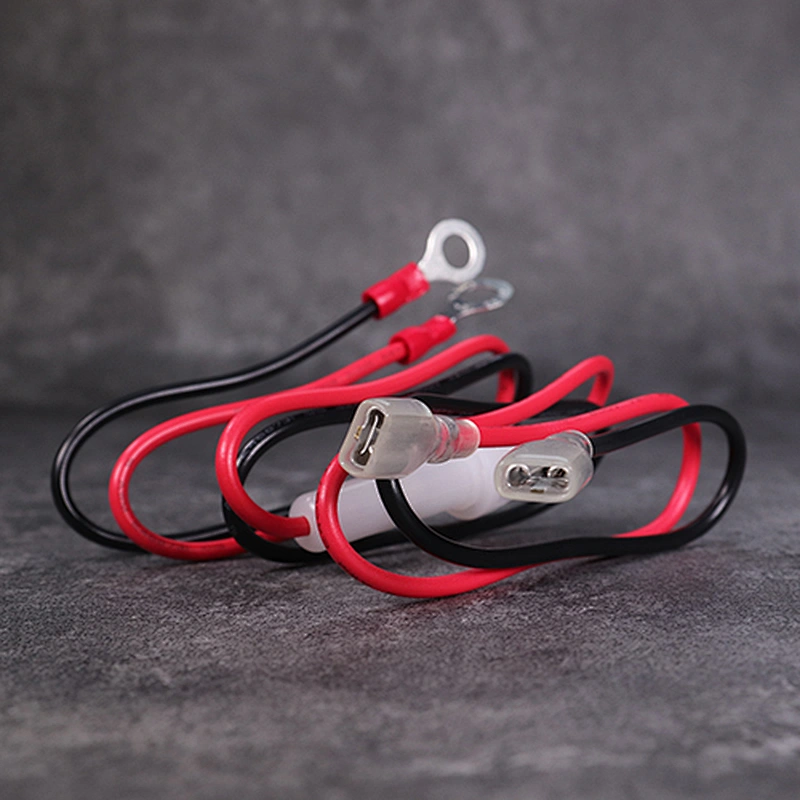 DAMAVO USB kabel charger mobil DC wire harness menyatu 12V 18AWG