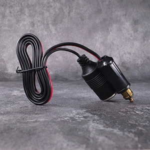 DAMAVO Power socket extension Heavy duty cigarette lighter plug