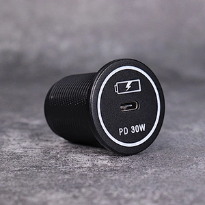 DAMAVO Type c power adapter Refit 30W USB PD charger for Coach Bus Vehicle Marine