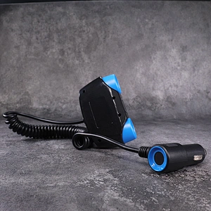 Adaptateur de prise de courant de voiture DAMAVO 12 volts allume-cigare double véhicule