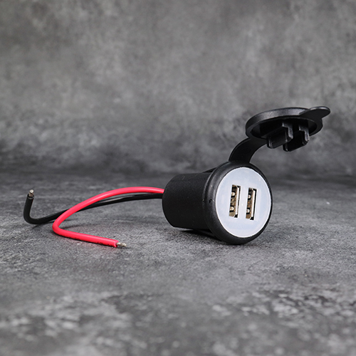 DAMAVO USB シガーライター交換アダプター スナップオン カーチャージャー