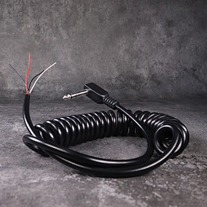 DAMAVO Customized DC power cord spiral cables wiring harness