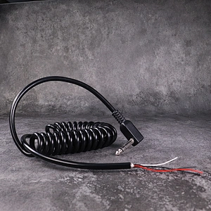 DAMAVO Customized DC power cord spiral cables wiring harness
